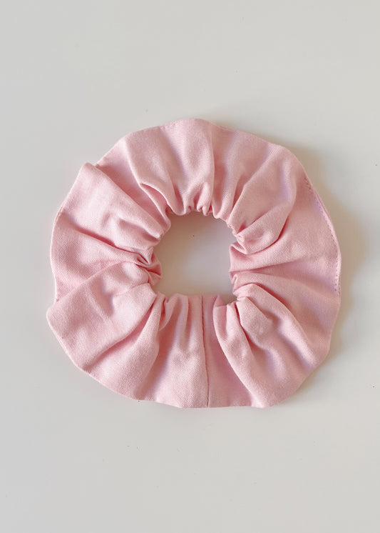 Organic Cotton Scrunchie - Pink - 100% Cotton (organic) / 100 % Baumwolle (Bio)