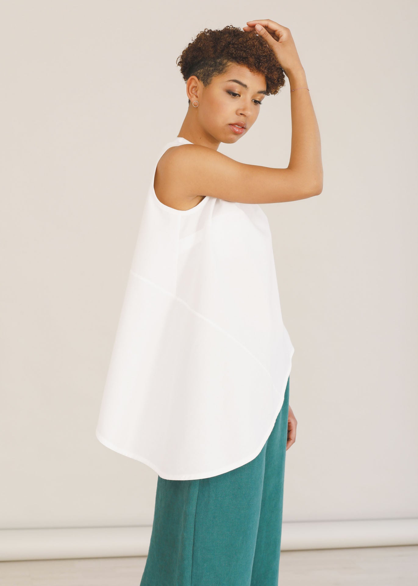 Paloma - Asymmetric Top - 100% Cotton (organic) / 100 % Baumwolle (Bio)