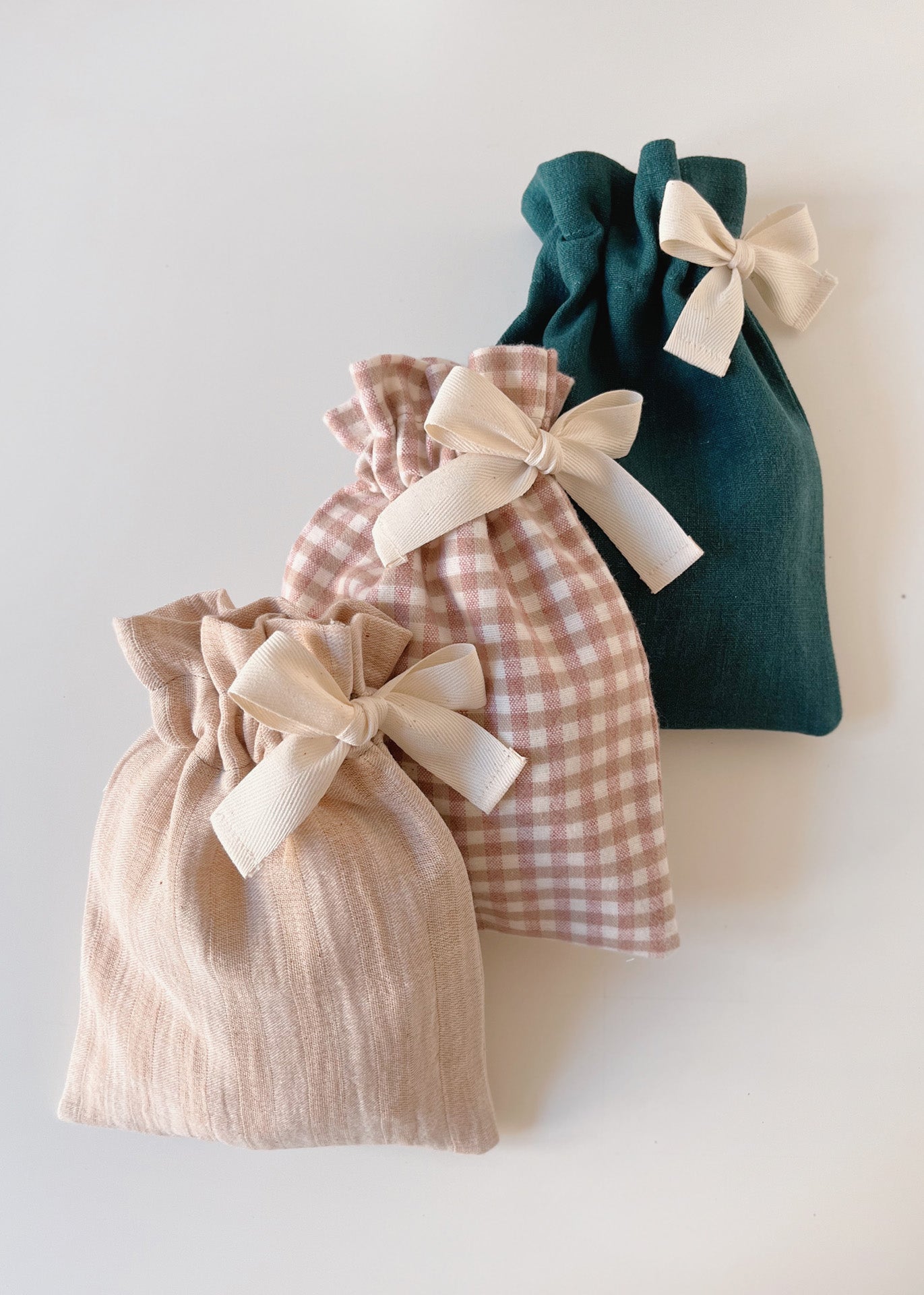 Home spa Gift Set - Stripes/Brown