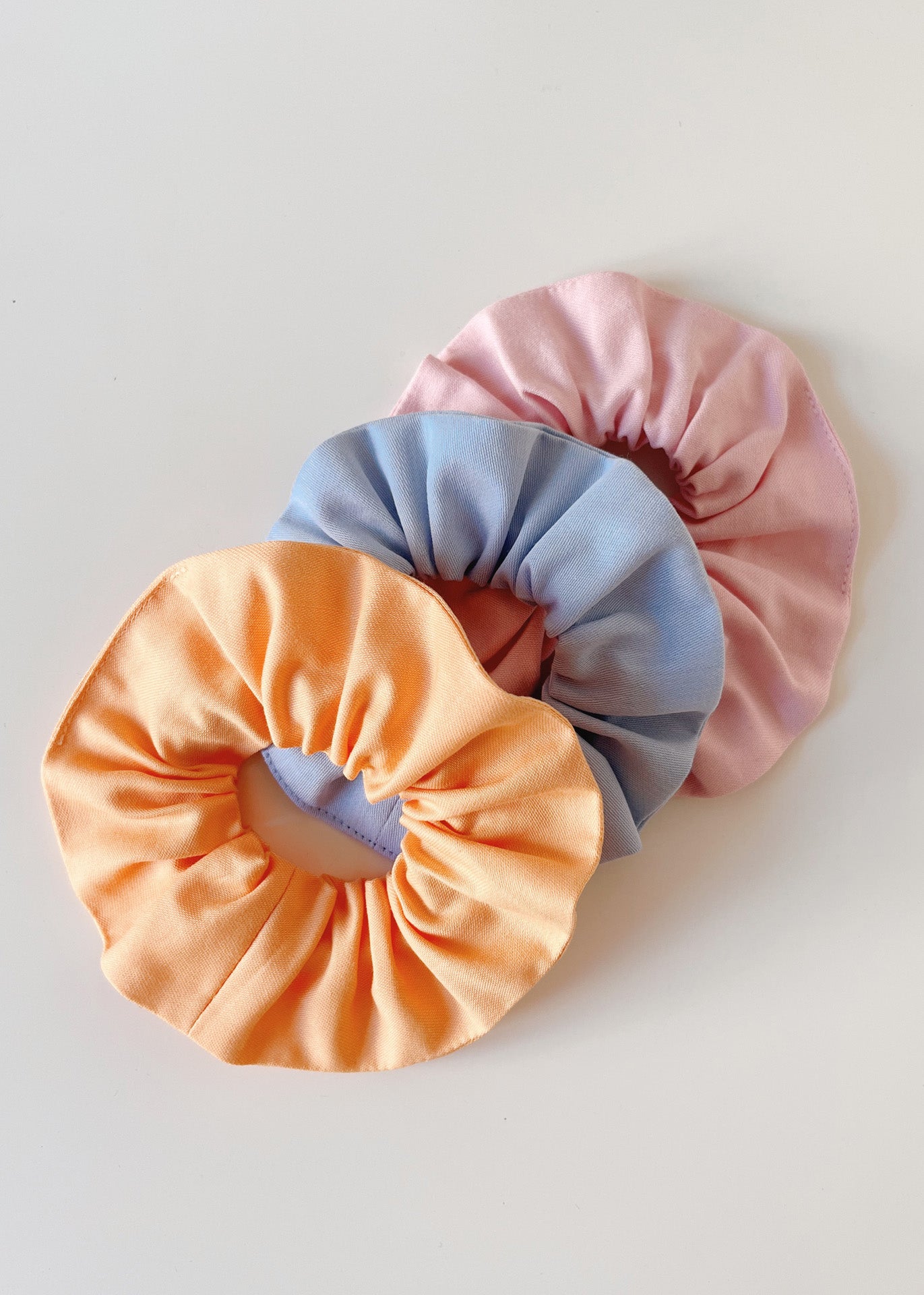 Iris – Scrunchie Set of 3 - 100% Cotton (organic) / 100 % Baumwolle (Bio)