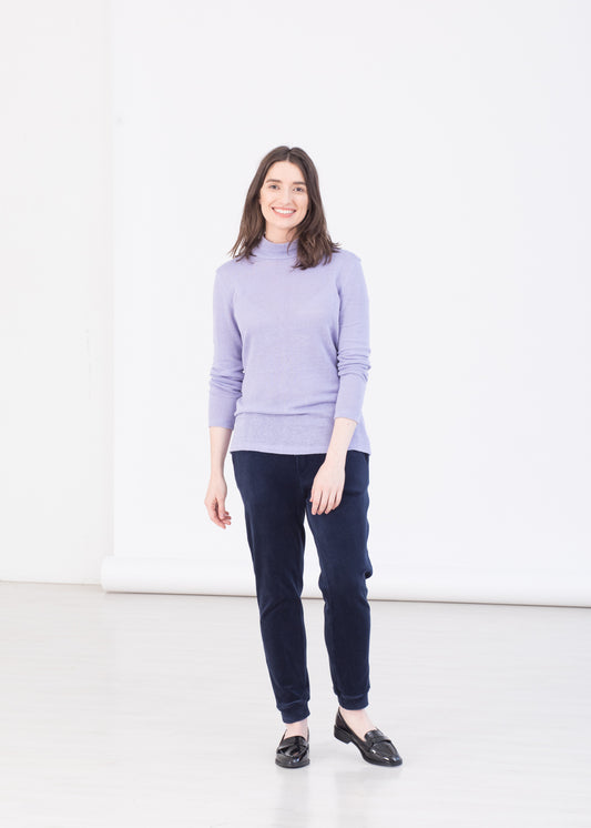 Midnight - Velour Sweatpants - 100% Cotton (organic) / 100 % Baumwolle (Bio)