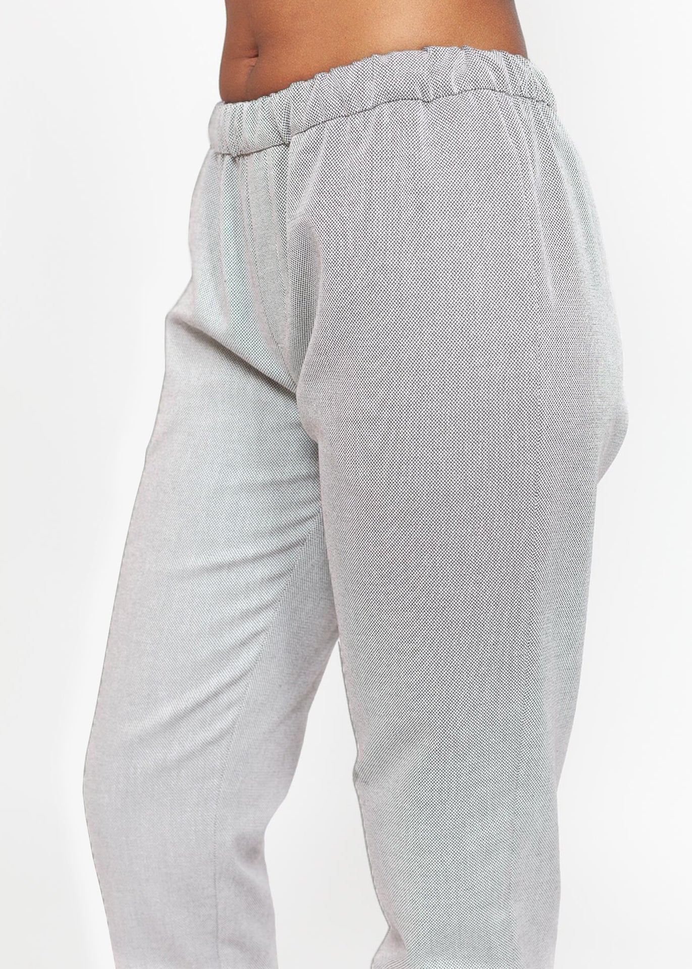 Cecil - Slim-leg Pants in Grey - 100% Cotton (organic) / 100 % Baumwolle (Bio)