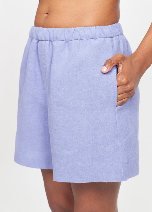 Eva - Shorts in Lavender - 100% true hemp / 100 % Hanf