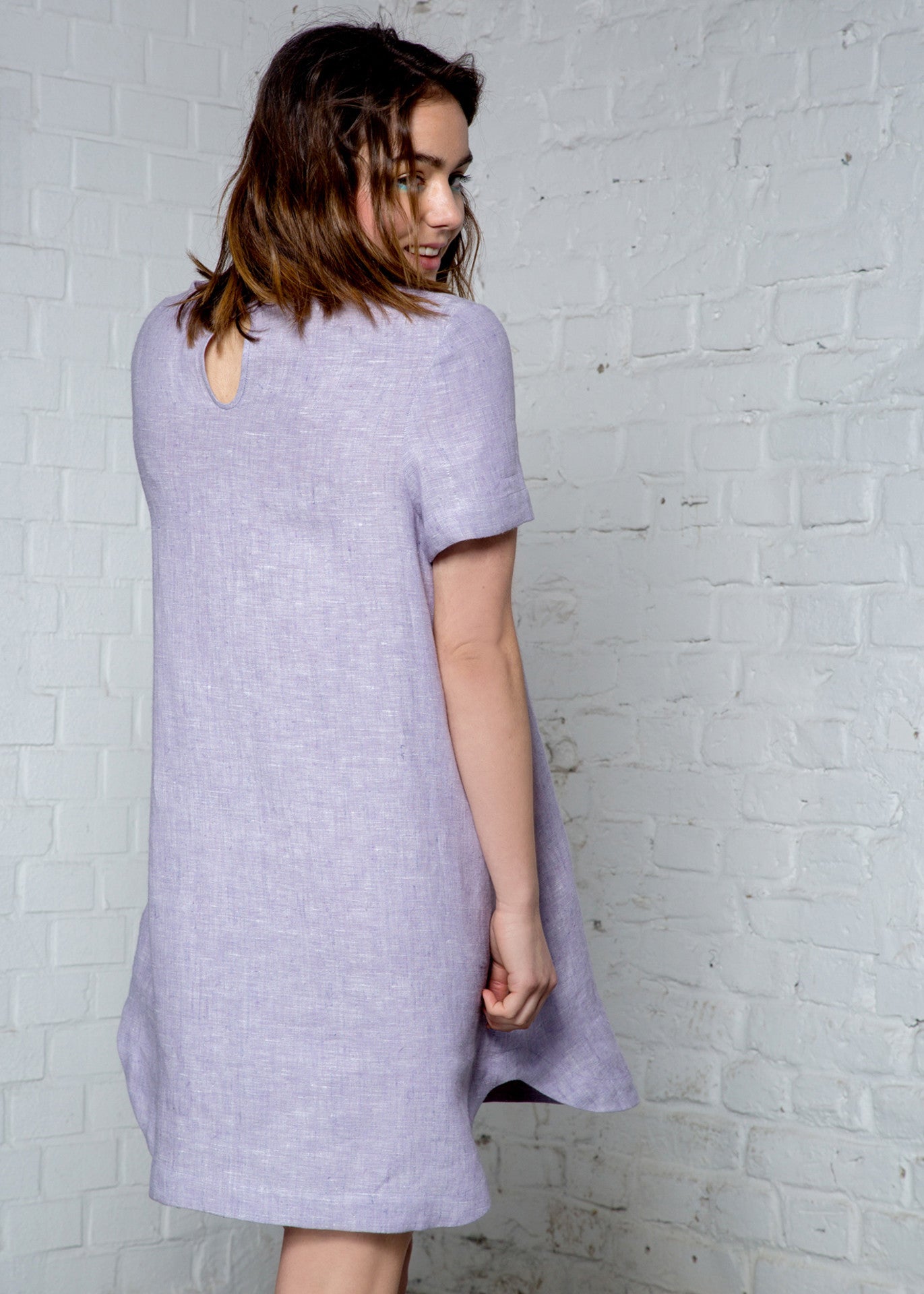 Lavender t shirt on sale dress