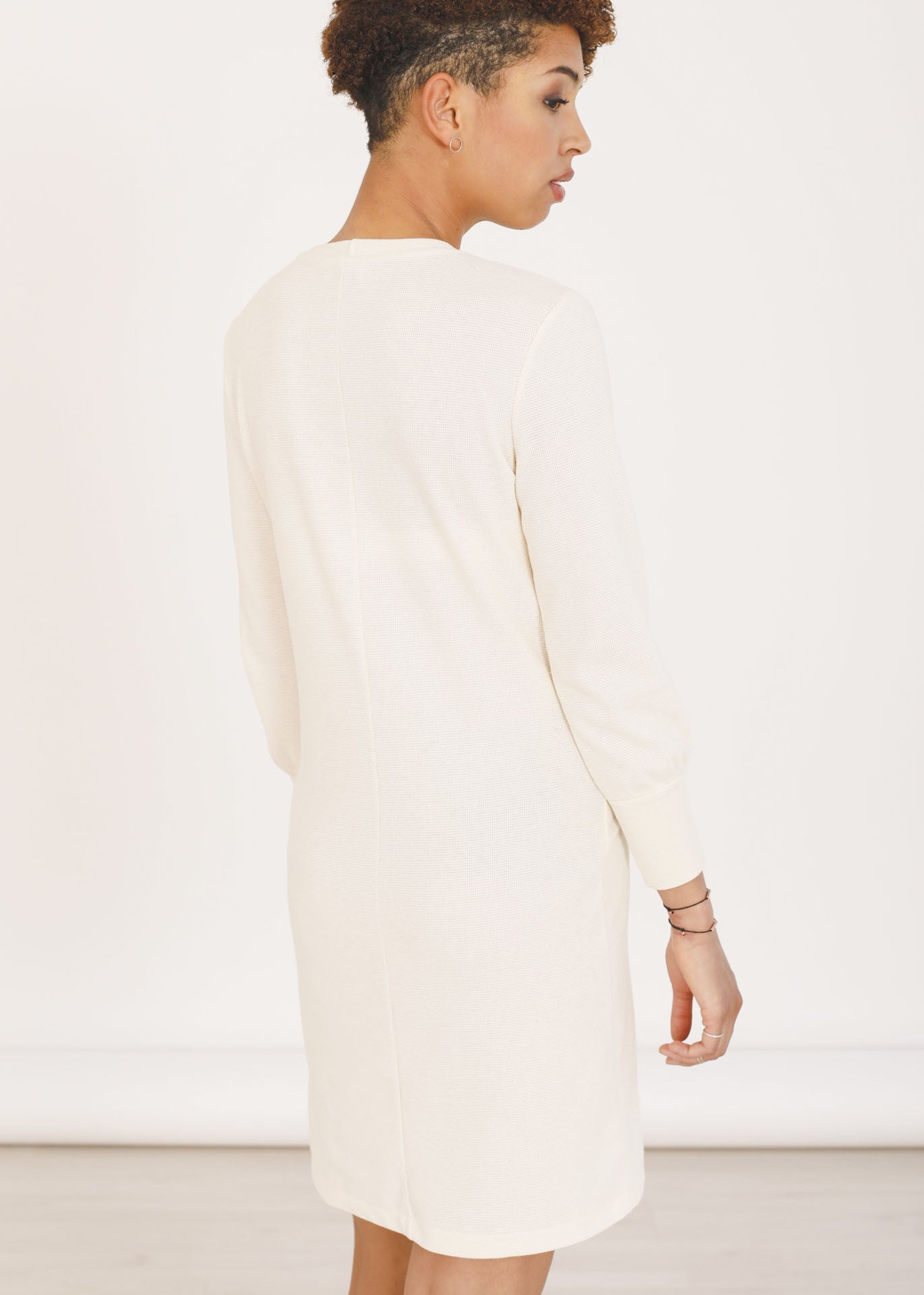 Tana - Sweater Dress in Ivory