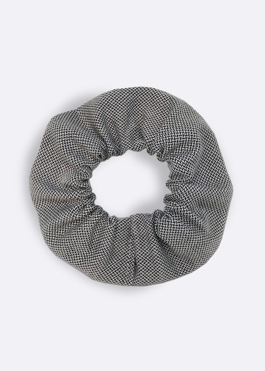 Grey Organic Cotton Scrunchie