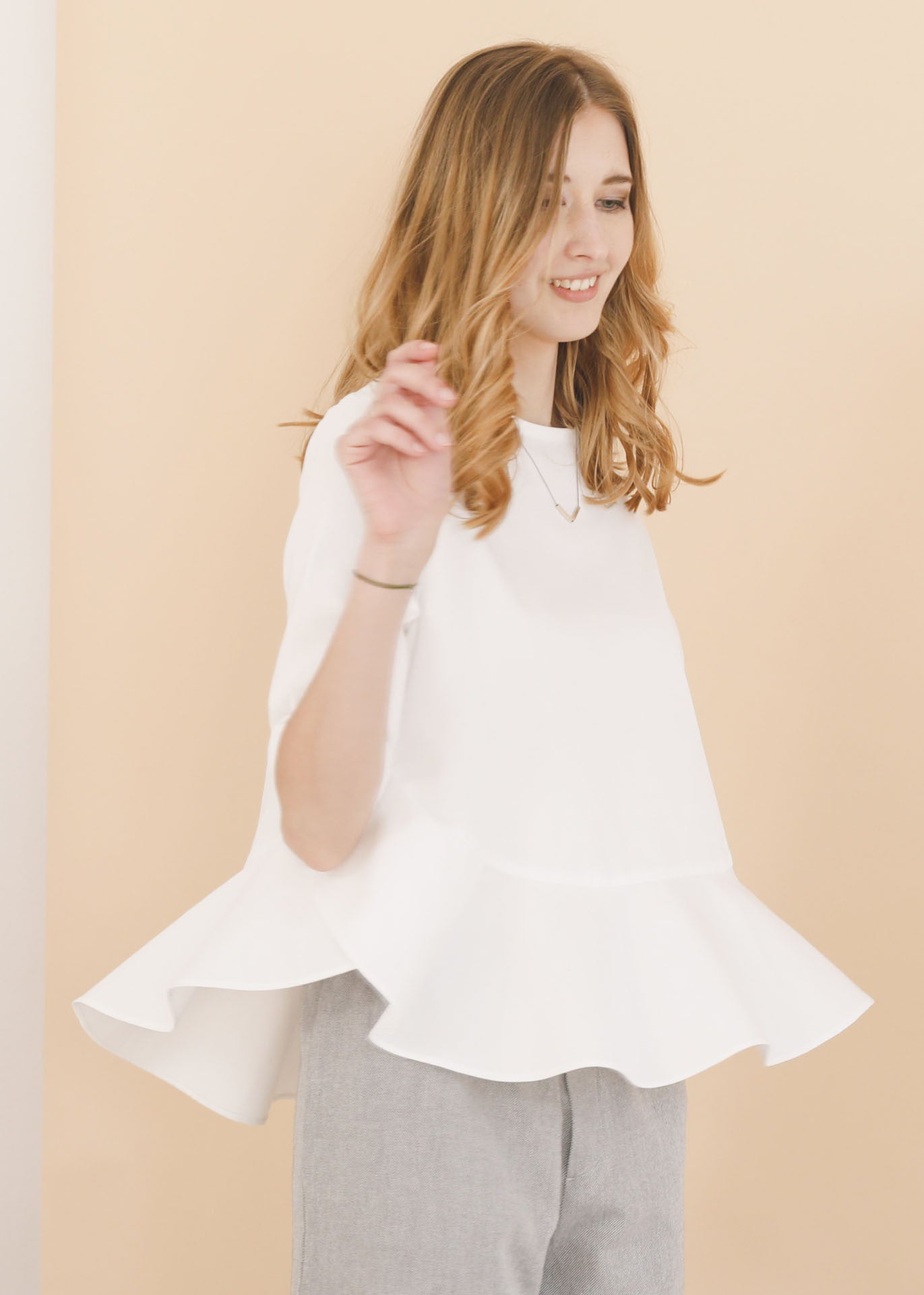 Mara - Ruffles Top - 100% Cotton (organic) / 100 % Baumwolle (Bio)